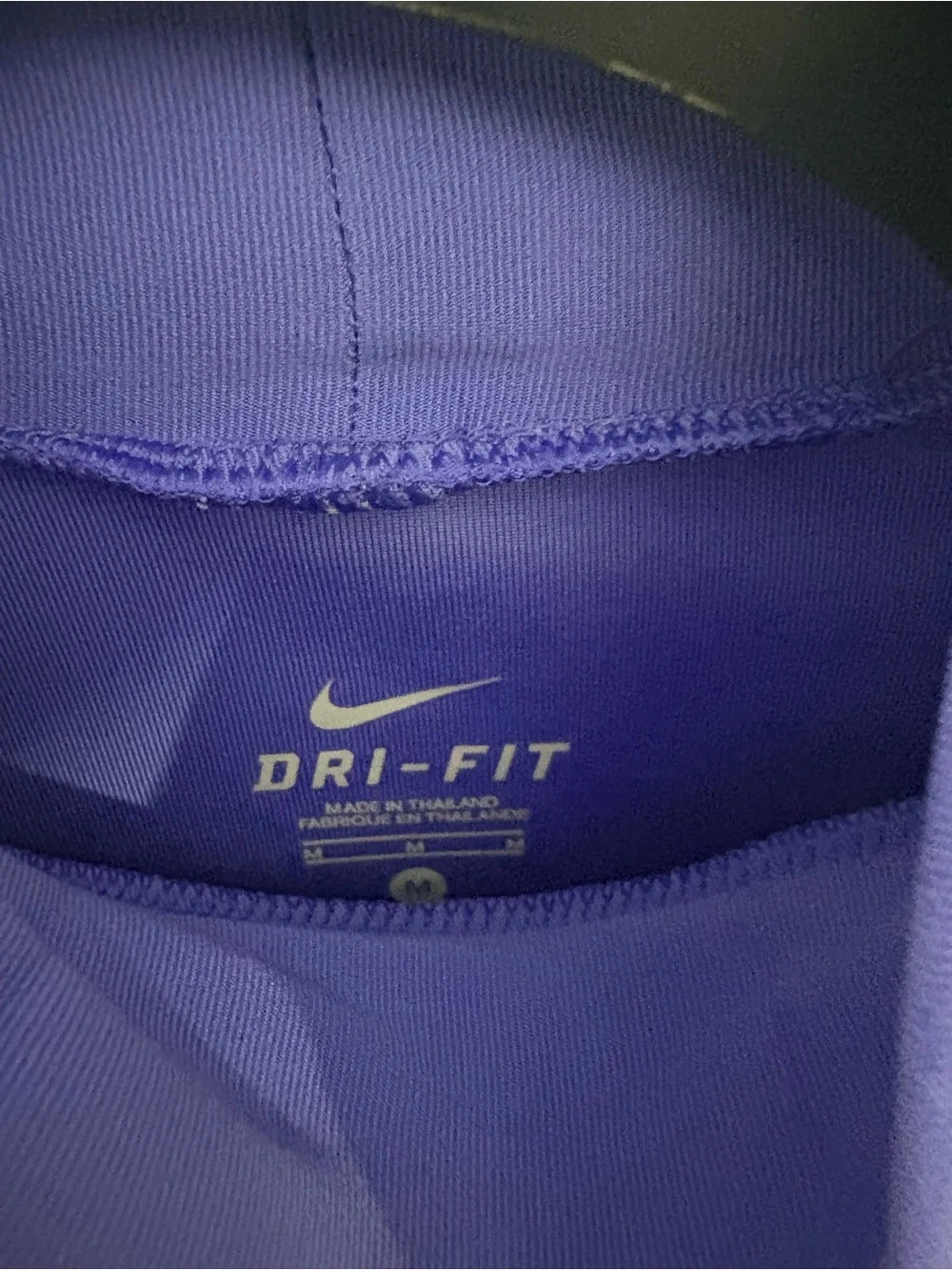 Nike Purple Dri-FIT Long Sleeve Training Top